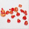 Сумка-талисман с рунами, нанесенными киноварью: Аксессуары из тыквы для браслетов, ожерелий, поделок и коллекций