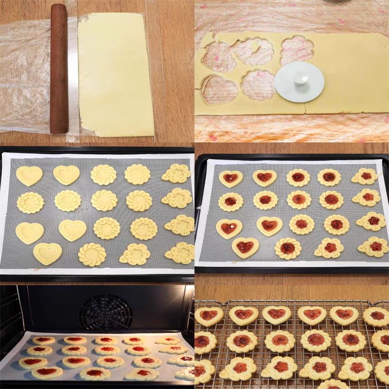 Новый джем сэндвич цветы печенье форма 3D рождественское печенье прессуемый штамп для помадки новогодний торт декор принадлежности для выпечки