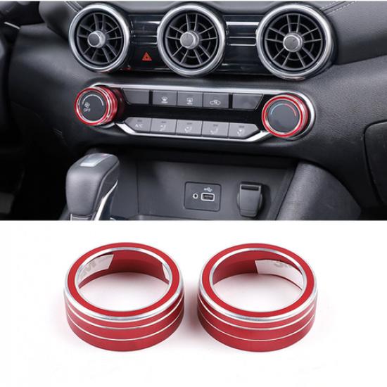 Для Nissan Sentra -2025 Кольцо-накладка на кнопку ручки кондиционера Декор Пара