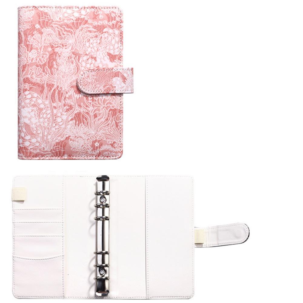 A5/6/7 Блокнот с отрывными листами Творческий сберегательный счет Обложка Папка Жаккард Ручная книга Подарочная