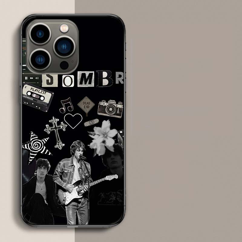 Чехол для телефона Singer S-Sombr Для Iphone 17 Air 15 Pro 14 Plus 16 Pro Max 12 13 Mini 11 16E X XS Чехол Милый Fundas