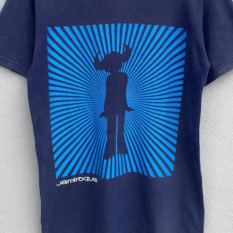 Футболка группы Jamiroquai черная унисекс Все размеры от S до 5XL XA168 Унисекс Футболка