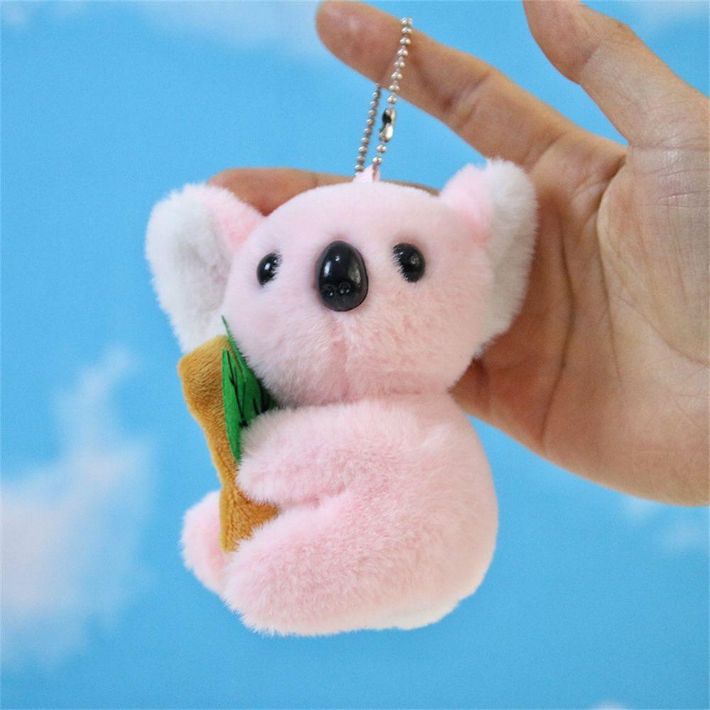 Auto Animal Keychain Car Keychain Koala Doll Plush Doll Plush Toy Plush Keyring Koala Key Chain