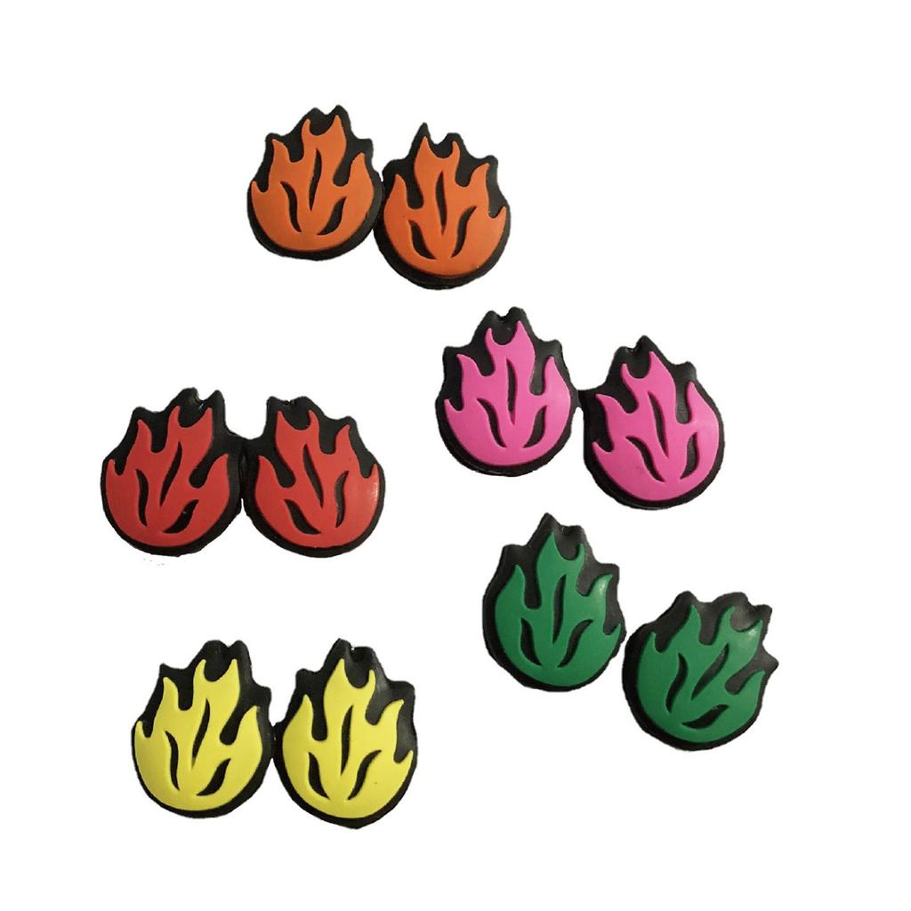 2 шт., теннисная ракетка в форме пламени, амортизаторы, силиконовые виброгасители, струны ракетки, амортизаторы, прочные