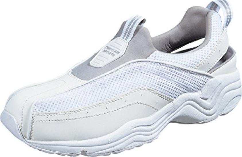 Moonstar Work Nurse Omoiyari Shoes for Size 3E Men's Shoes, M101, Sneaker-Style Men's Nurses, White, 26.5 Cm,