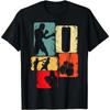 Retro Style Tshirts Boxer Boxing Kids Boys Men T-Shirt Unisex Style Shirts Creative Women Men Graphic Custom Printed TShirts