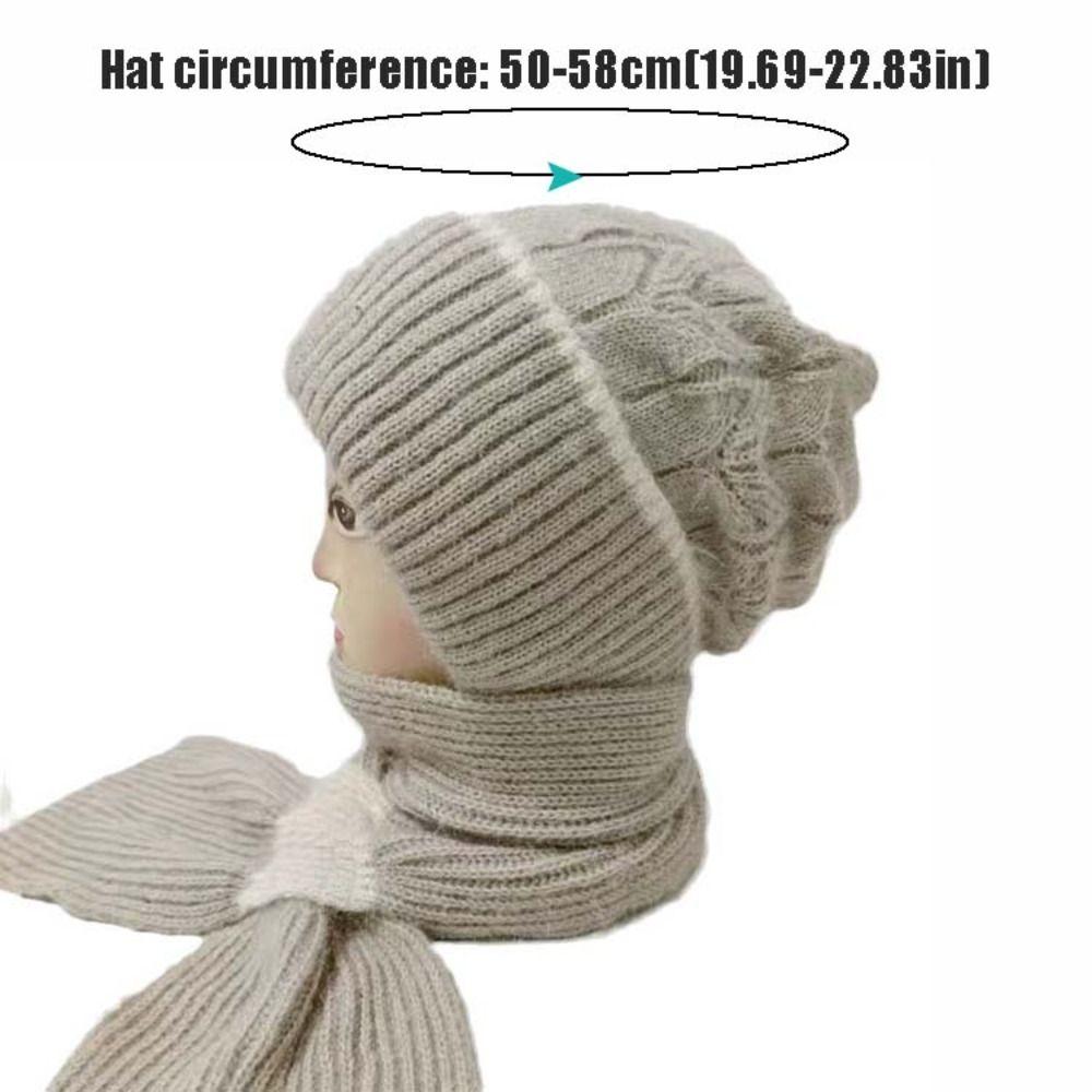 Осенне-зимний вязаный шарф-шапка женский шарф с капюшоном модные накидки шарф-шапка