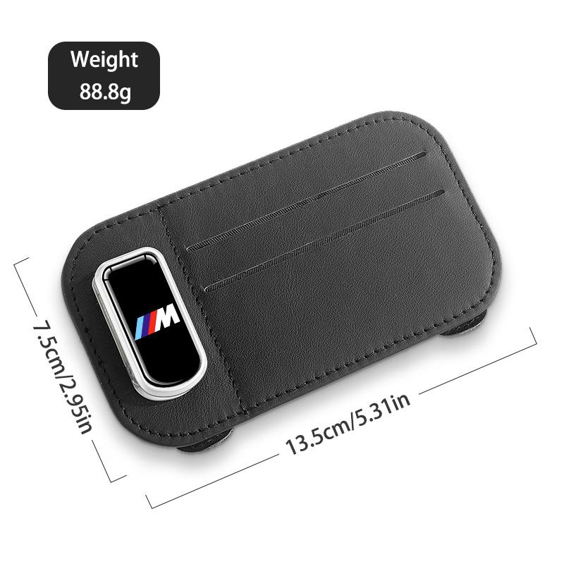 Multi-functional Car Sun Visor Organizer Card Glasses Holder For BMW E30 E34 E36 E39 E46 E52 E53 E60 E61 E62 E70 E71 E83