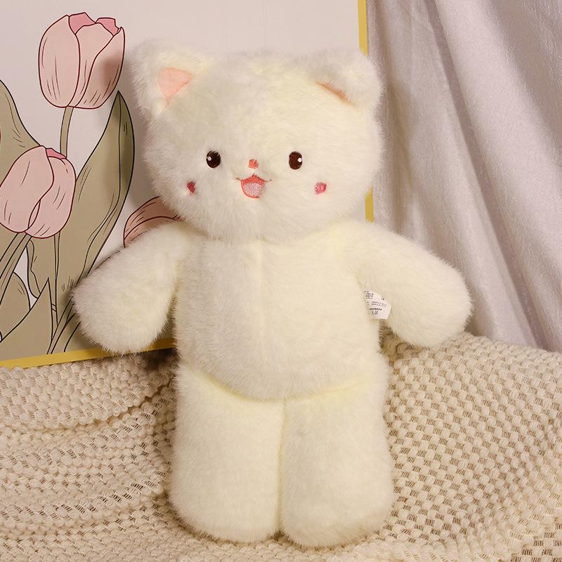 Животное кошка плюшевая игрушка мишка кукла кролик утка кукла девочка успокаивающая тряпичная кукла