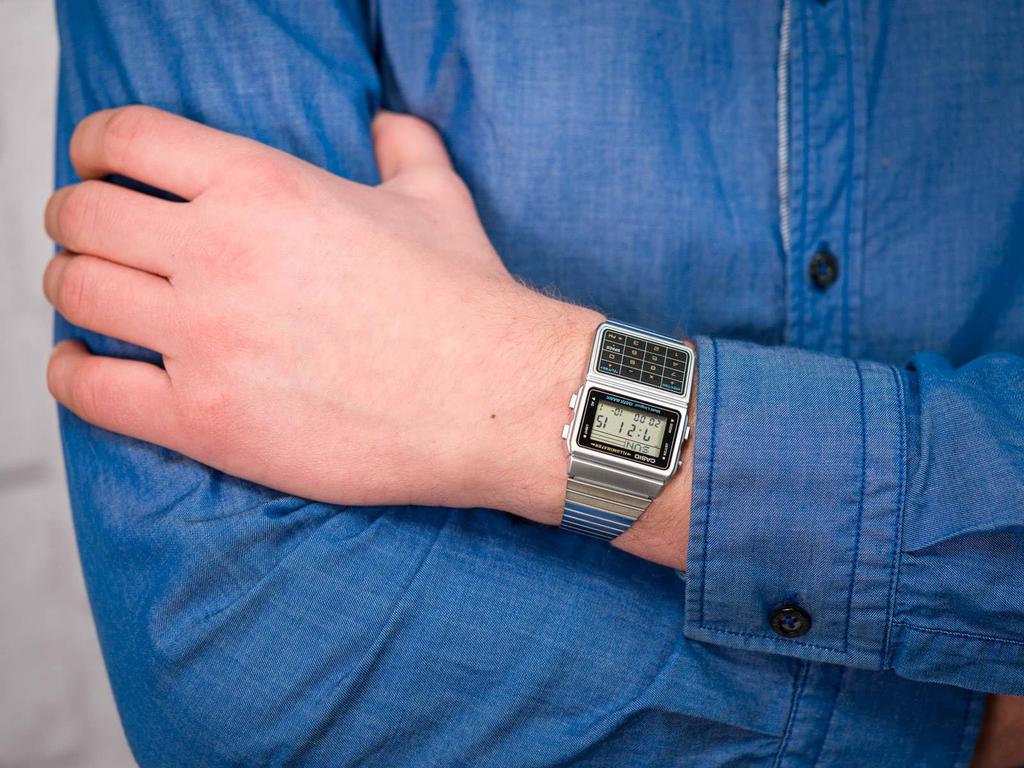 Casio DATA BANK Унисекс Часы DBC-611-1DF Серебристые Модель для зарубежного рынка [Часы] Импортные