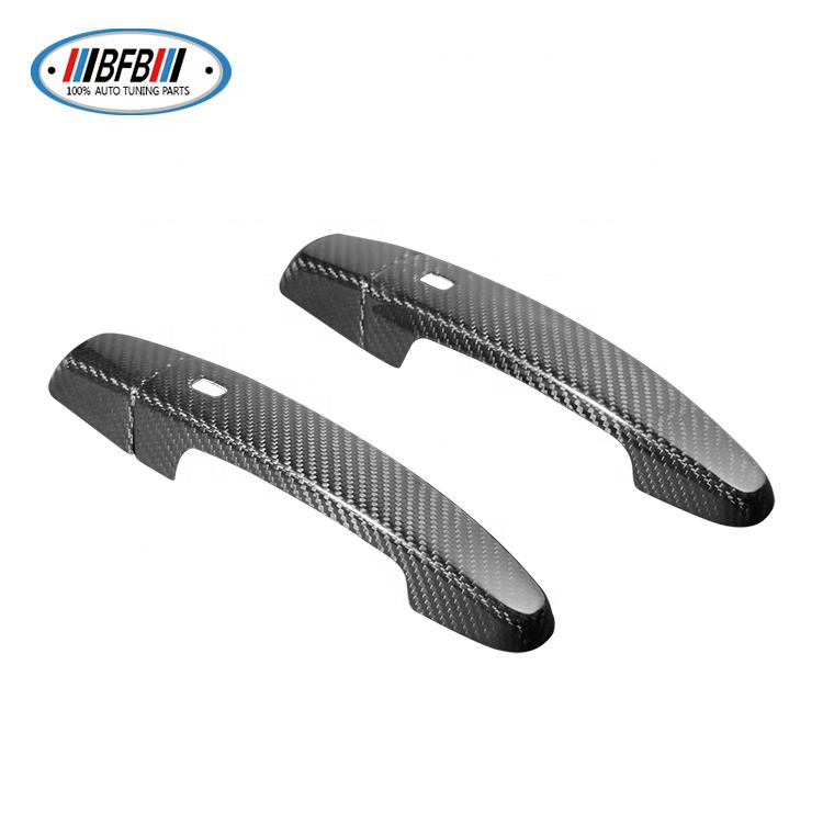 Carbon Fiber Door Handle Cover Add on Style for Chevrolet Camaro 2015+