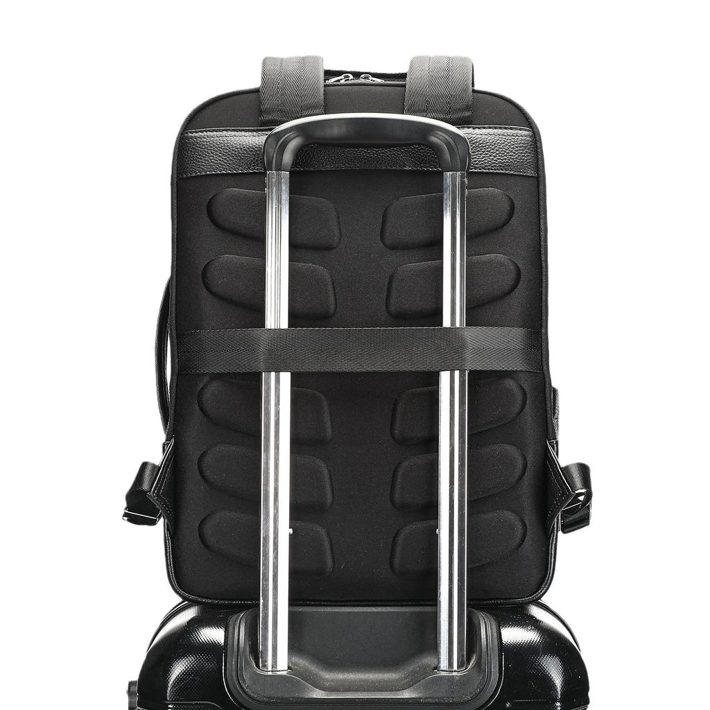 Мужской рюкзак из натуральной кожи Advanced Sense Bag Trend Повседневный рюкзак Компьютерный рюкзак Многофункциональный студенческий рюкзак