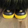 Bumble Bee Striped Gnome Scandinavian Tomte  Swedish Honey Bee Elfs Home
