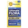 Extra Care Ultimate Flora™ Probiotic, 30 Billion CFU, Delayed Release Veggie Caps, 30