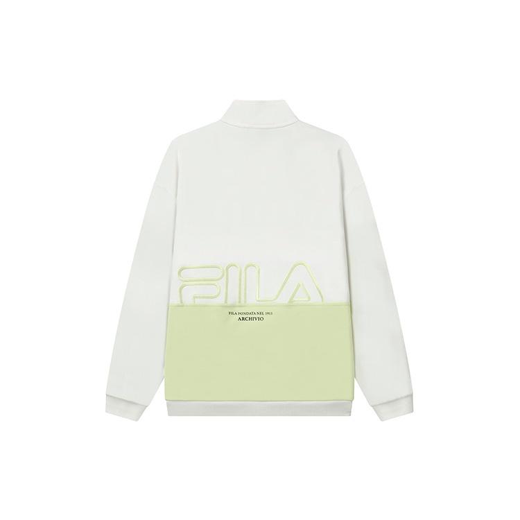 FILA Sweatshirt Women's Flowing Year White F11W219215F-WT