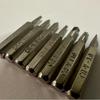 Набор прецизионных отверток: Ручной бит H4x28MM Крестовой, Плоский, Пятизвездочный, Torx, U-образный, Y-образный