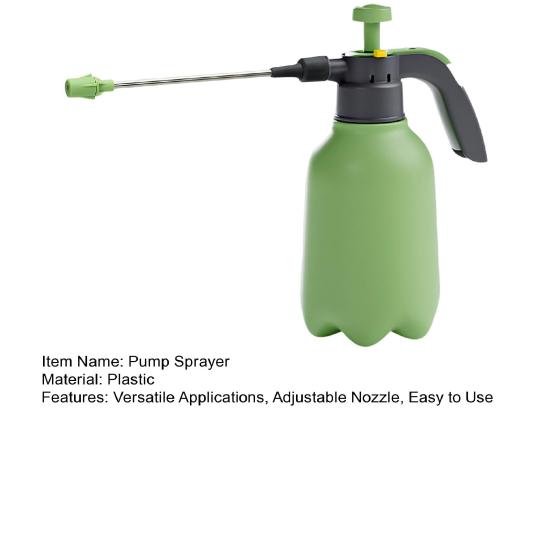 Gardening Spray Bottle 0.5 Gallon Hand Pump Sprayer Automatic Spraying Pump Sprayer with Adjustable Nozzle for Plant Care And Cleaning