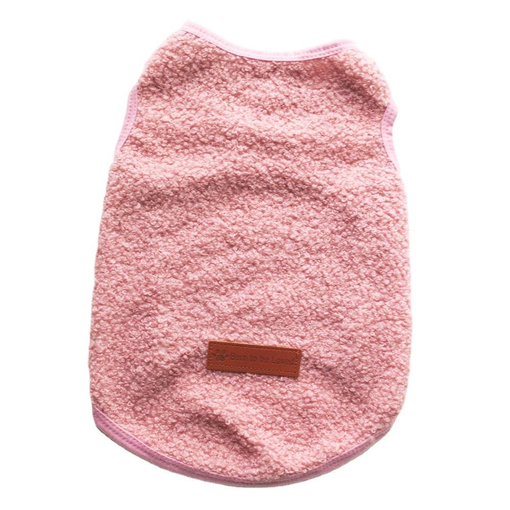 Teddy Fleece Fabric Pet Clothes Dog Winter Warm Fleece, Trendy Bear Chihuahua