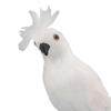 2x Реалистичный попугай Ара Искусственное животное Украшение Игрушка Белый