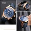 Для IWC Portuguese Series IW503312 IW500713 IW371614 Эластичные Водонепроницаемые Влагостойкие Плетеные Ремешки из Натуральной Коровьей Кожи 20 22 мм