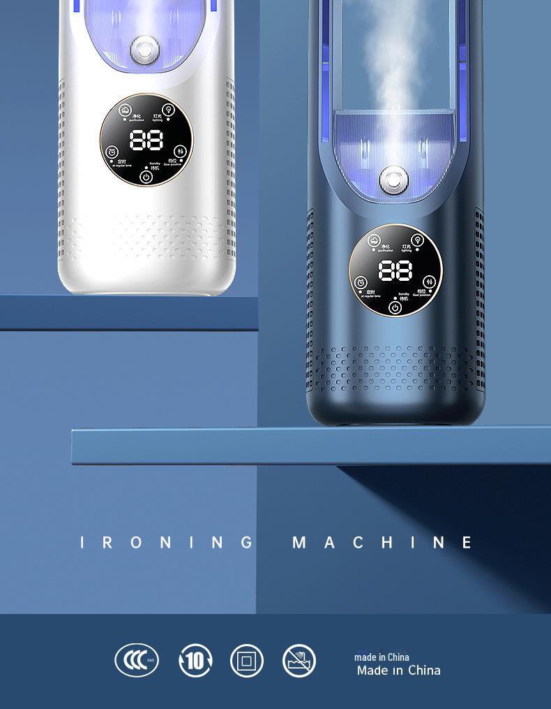 Rechargeable Mini Desktop Air Cooler & Portable USB Humidifying Fan