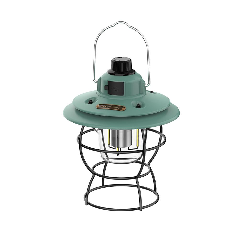 Retro horse lantern outdoor camping light tent light camp light atmosphere light rechargeable camping light LED lighting hanging lantern