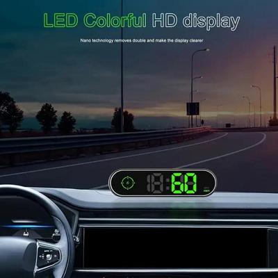 Спидометр для автомобиля Цифровой спидометр со скоростью Hud GPS Цветной дисплей высокой четкости Спидометр Проектор спидометра