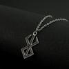 Berserk Symbol Pendant Necklace The Mad Warrior of Norse Viking Mythology Mens Hip Hop Jewelry