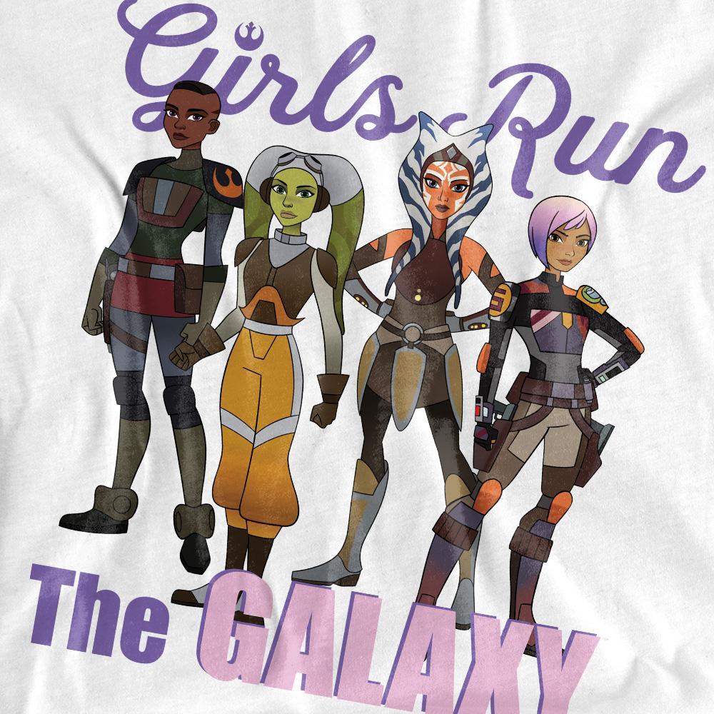 Star Wars: Ahsoka Womens/Ladies Galaxy Girls Ketsu Sabine Hera T-Shirt