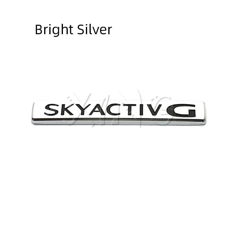3D Metal SKYACTIV G Emblem Badge Car Sticker for Mazda 3 6 CX-30 CX-5 CX-8 CX-9 Rear Trunk Fender Side Decal Accessories nh1