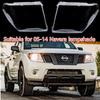 Compatible Headlight Lens Cover for 2005-2014 NAVARA D40: Car Headlight Mask Lens Cover