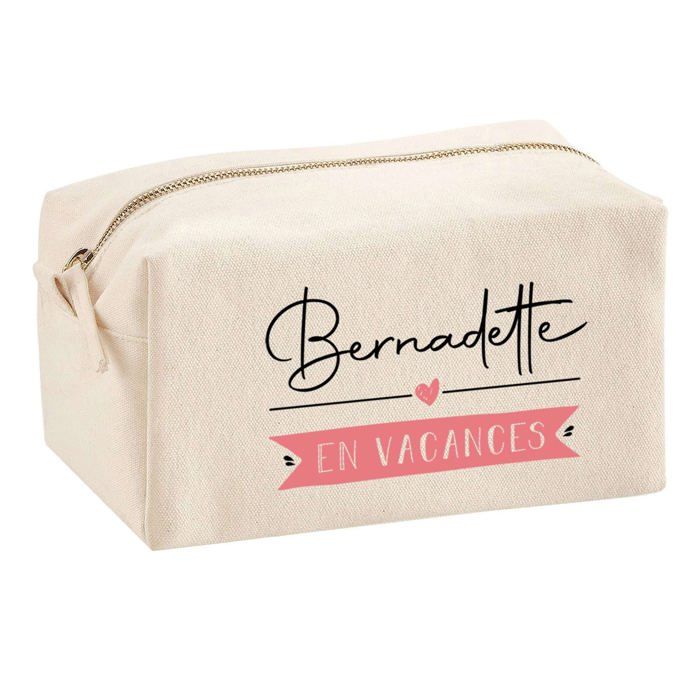 Trousse multifonction Bernadette en Vacances Cadeau Anniversaire Noël Collègue Départ Retraite | Trousse Scolaire Fournitures Bureau