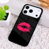 Красная помада Kiss Me Чехол для телефона Fundas для iPhone 17 Air 16 15 11 12 14 13 Pro Max Ударопрочный чехол