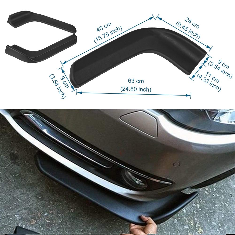 Противоударный передний бампер, дефлектор бампера, спойлер, сплиттер, универсальный диффузор, защита от царапин