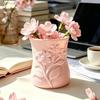 Multi Functional Storage Box 3D Printed Pen Holder Light Luxury Flower Vase  Desktop Decoration