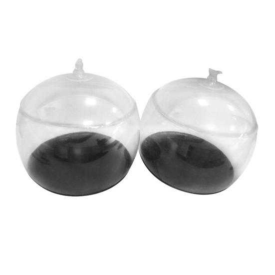 Подставка для кепок Легко сдуваемая Портативная Долговечная Надувная ПВХ Прозрачная Подставка для шляп для Торгового центра