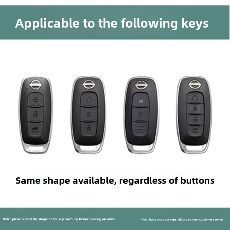 CFVPSV1 Suitable for 2026 Nissan Sylphy key protection cover, 25 Nissan Sylphy all inclusive genuine edition special car shell buckle