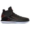 Jordan Air Jordan 32 Bred День MJ Амортизация Нескользящая Баланс Средний Верх Баскетбольные Кроссовки Мужские Черный Красный AH3348-001