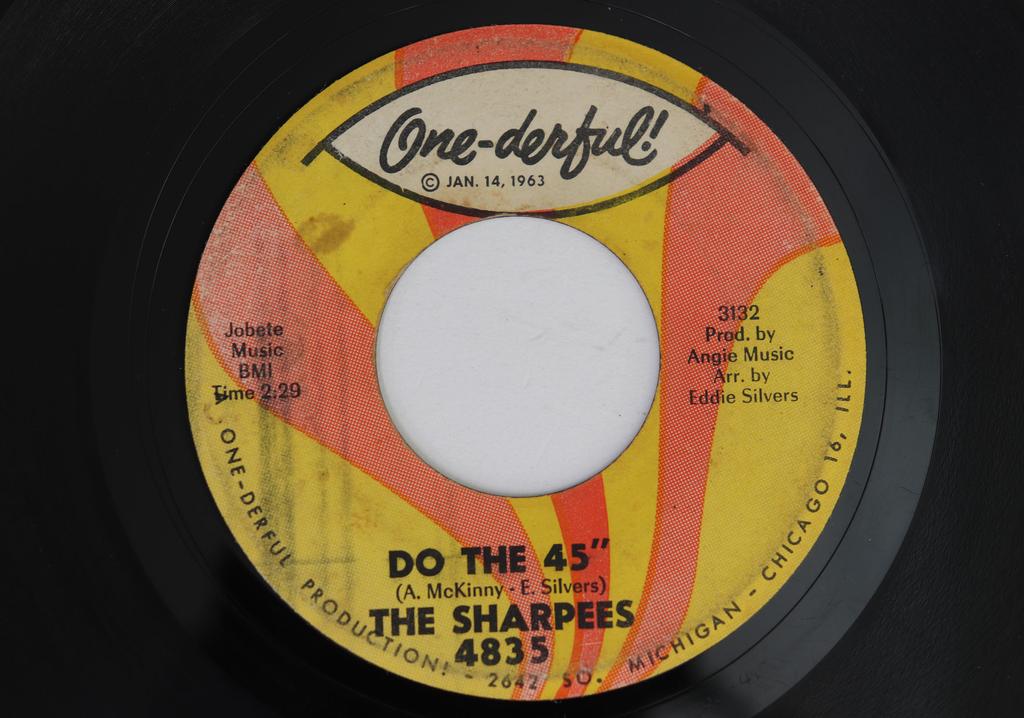 7inch Record SHARPEES - Do The 45 / Make Up Your Mind 4835 One-derful 1965 US Soul/Funk Used