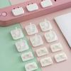 50pcs Solid Color Anti-electric Shock Protection Cover  Home Electrical Safety