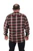 Men's Plus Size Plus Size Shirt Plus Size Men's Plaid Shirt Black
