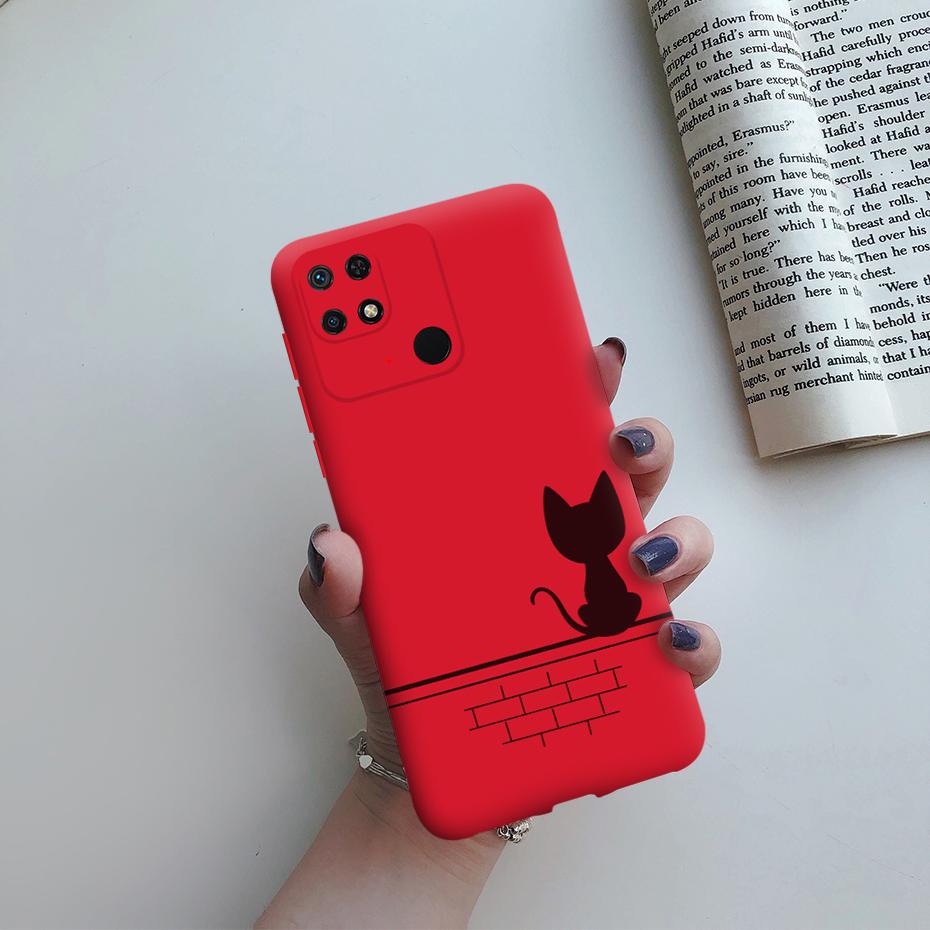 Чехол для Redmi 10C Redmi 10C, мягкий силиконовый чехол с милой мультяшной росписью для Xiaomi Redmi 10C Redmi10C 10 C, чехол Funda