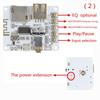 Bluetooth Audio Receiver Board with USB TF Card Slot Decoding Playback Preamp Output A7-004 5V 2.1 Wireless Stereo Music Module