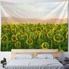 Beautiful Sunflower Field Tapestry Office Living Room Tapestry Home Wall Decoration Tapestry