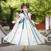 Qiz Hanfu qadimiy kostyum bolalar Xitoy uslubi kichkina qiz kiyimi Tang liboslari malika yubka milliy kostyum bolalar