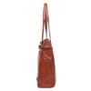 Retro Crocodile Pattern Tote Bag for Women - Fashionable and Spacious Shoulder Handbag KTY