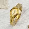 Роскошные золотые кварцевые часы Браслет из нержавеющей стали Наручные часы для мужчин женщин Женские Мужские Relogio Masculino Часы Дропшиппинг