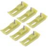 100pcs Plastic MT 18 Non Stick Presser Foot for Industrial Sewing Machines