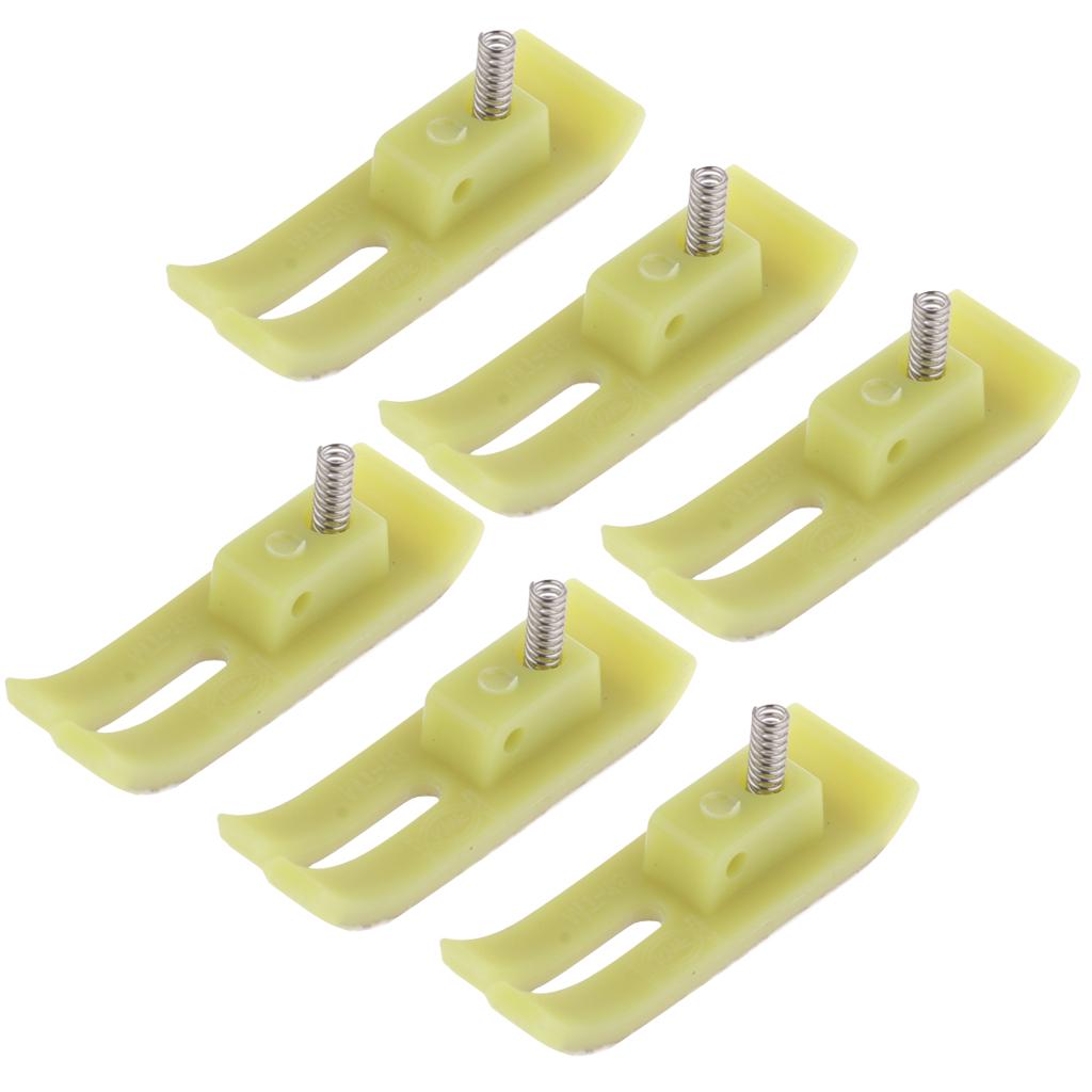 100pcs Plastic MT 18 Non Stick Presser Foot for Industrial Sewing Machines