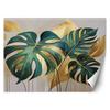 Wallpaper Tropical Monstera Leaves
